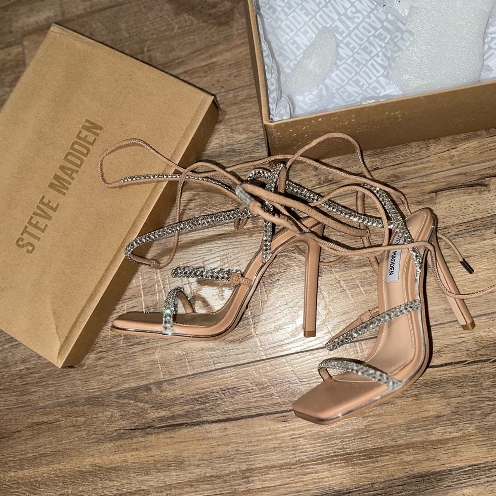 Steve Madden Rhinestone heels